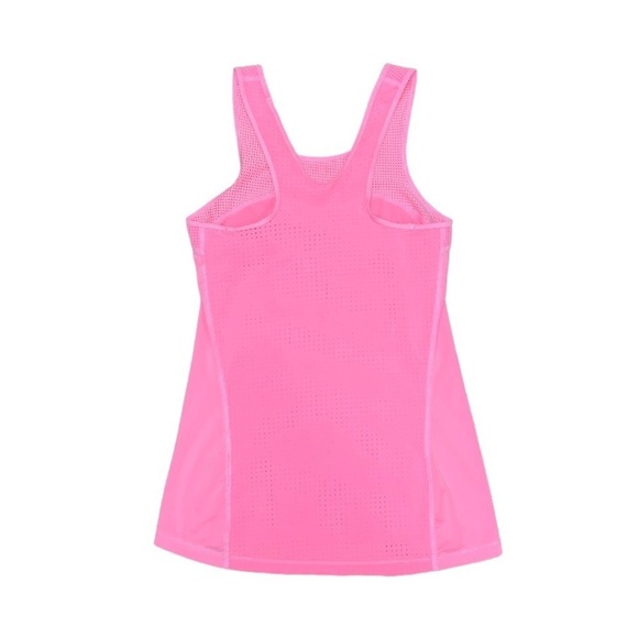 Nike Pro Hypercool Tank Top Size Small Bubble Gum Pink Breathable Mesh Cutouts - Picture 2 of 8